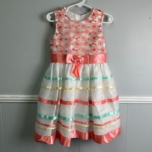 Bonnie Jean Girls  Size 5 Party Dress